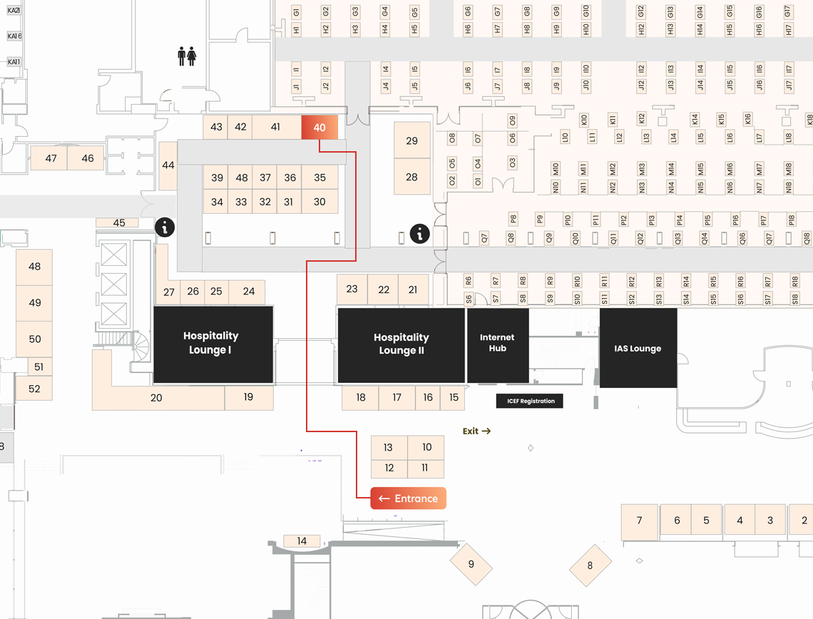 MAWISTA ICEF booth 40