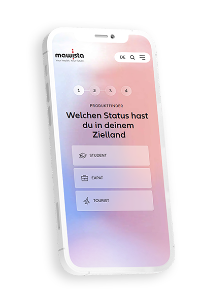 Produktfinder Versicherung für Studierende